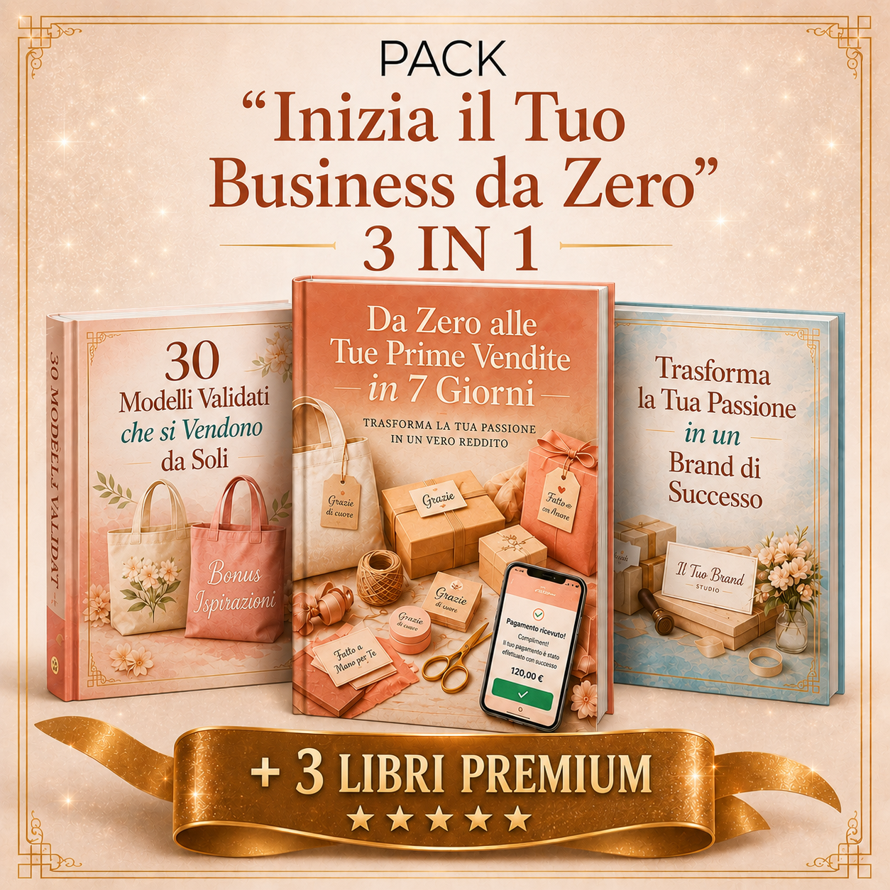 Avvia il Tuo Business da Zero 3 IN 1