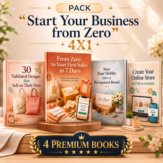 Pack de 3 : Lancez votre entreprise à partir de zéro
