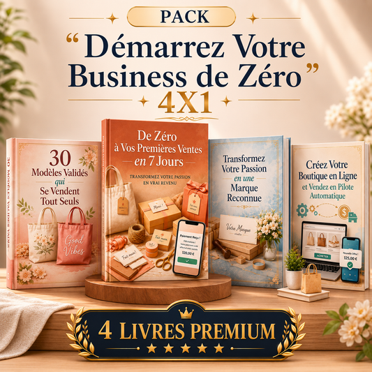Démarrez Votre Business de Zéro 4X1