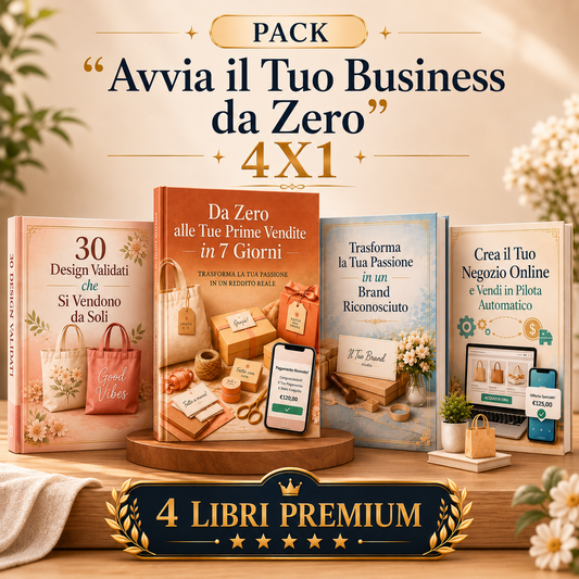 Avvia il Tuo Business da Zero 4X1