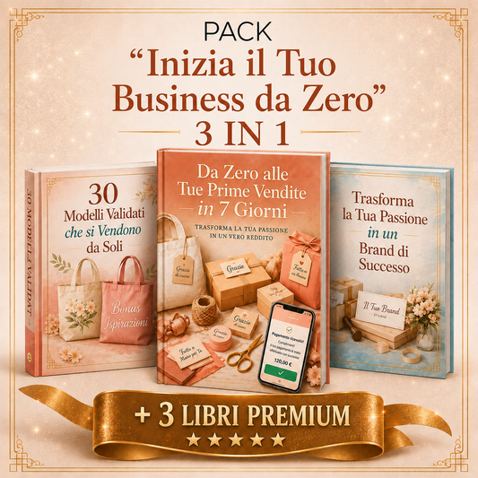 Avvia il Tuo Business da Zero 3 IN 1