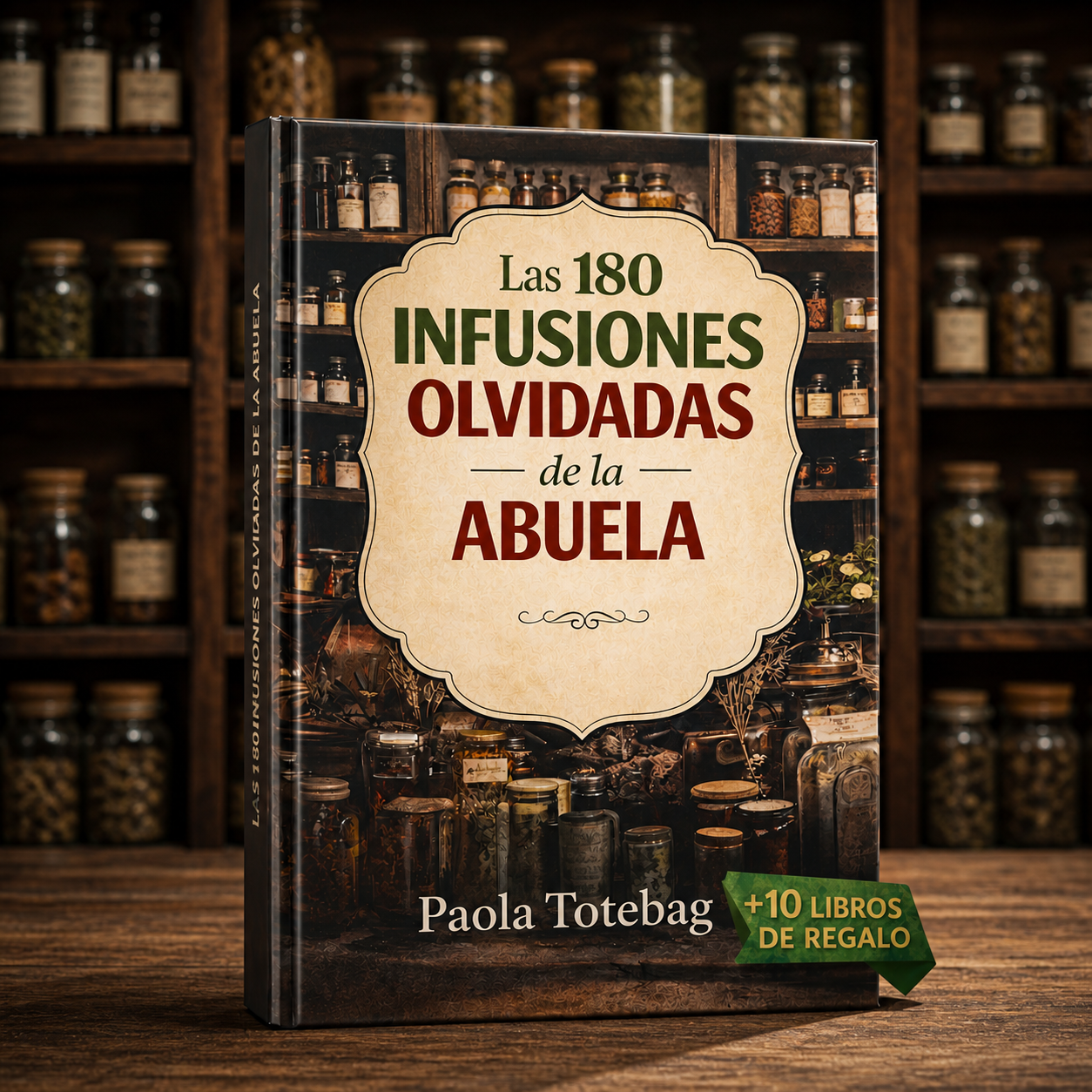 180 Remedios Caseros e Infusiones Naturales +10 libros de regalo🎁
